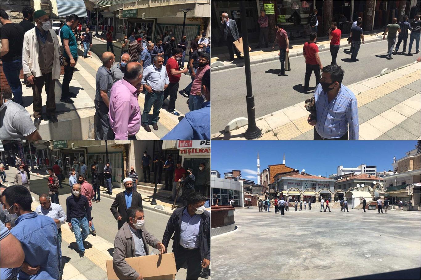 Elazığ'da bazı vatandaşlar haftalardır bekledikleri Cuma namazını kılamadılar